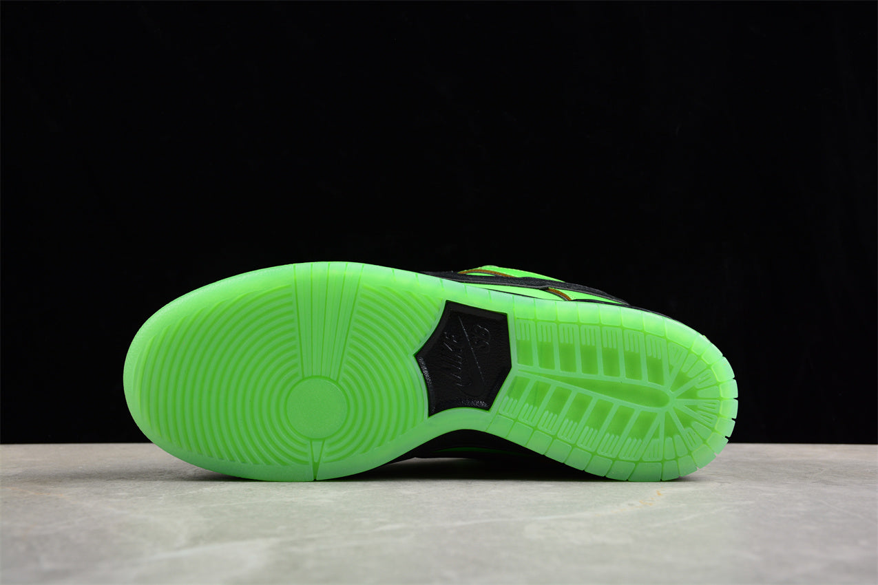 Nike Dunk SB The Powerpuff Girls Buttercup