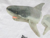 T-Shirt Palm Angels White Shark