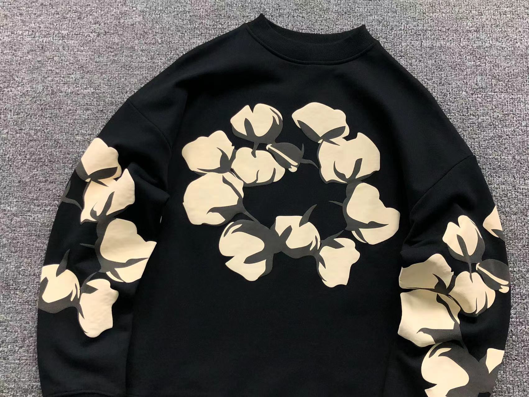 Denim Tears Sweat "Another Country" Preto