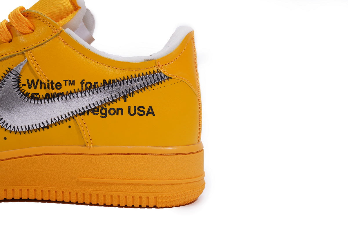 Nike Air Force 1 Off-White University Gold