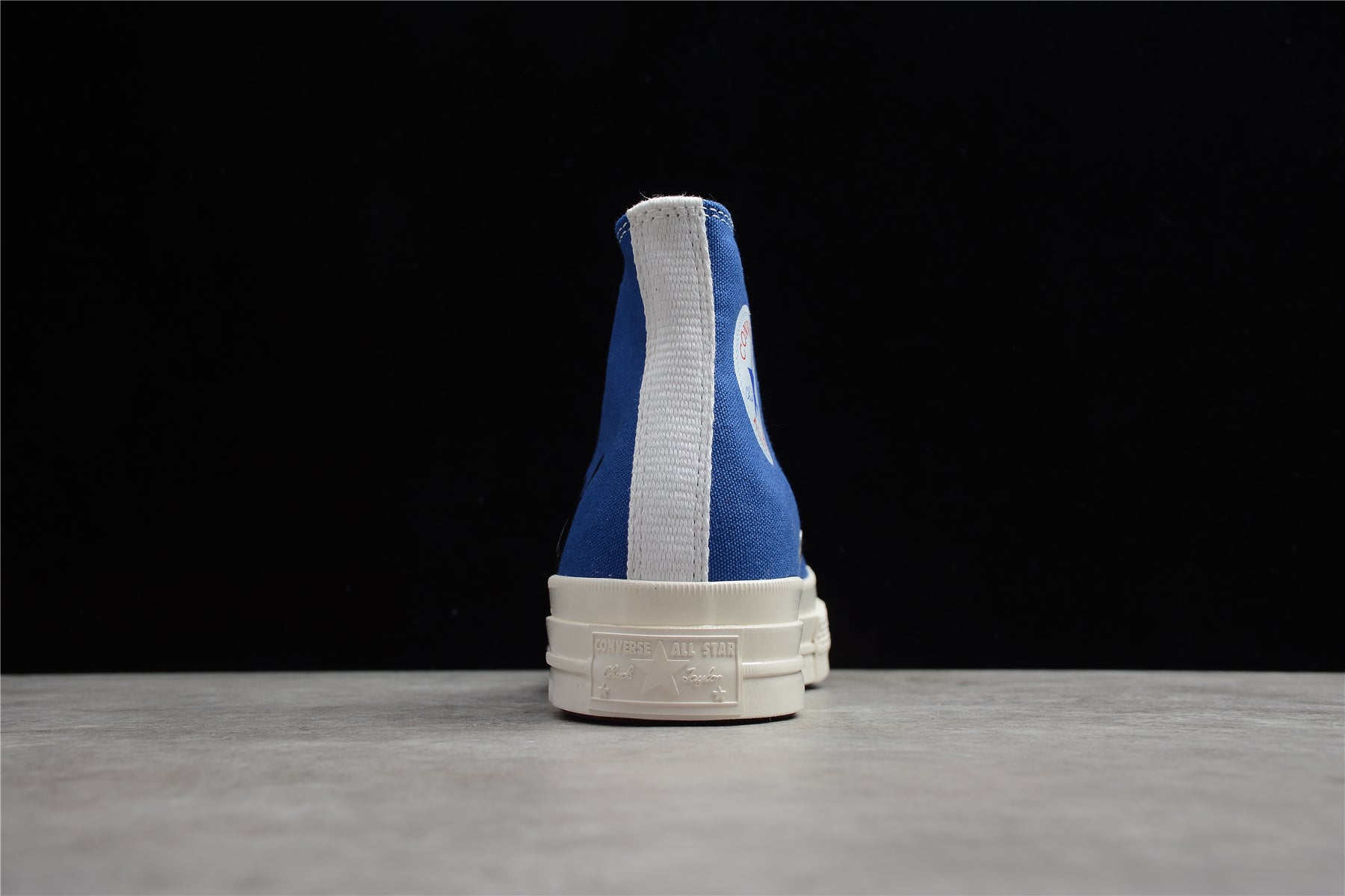 Converse Chuck Taylor All Star 70 Hi Comme des Garcons PLAY Blue Quartz
