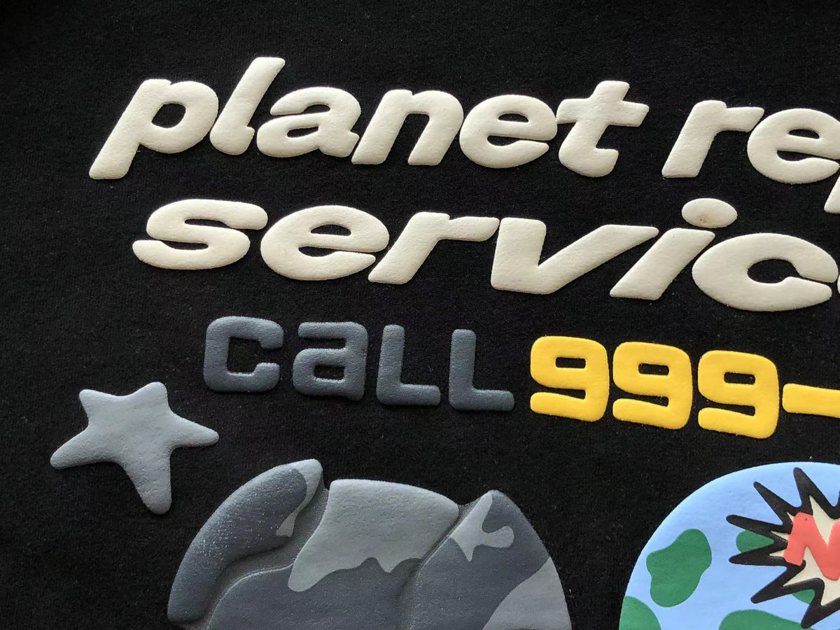 Broken Planet Hoodie "planet repair services"