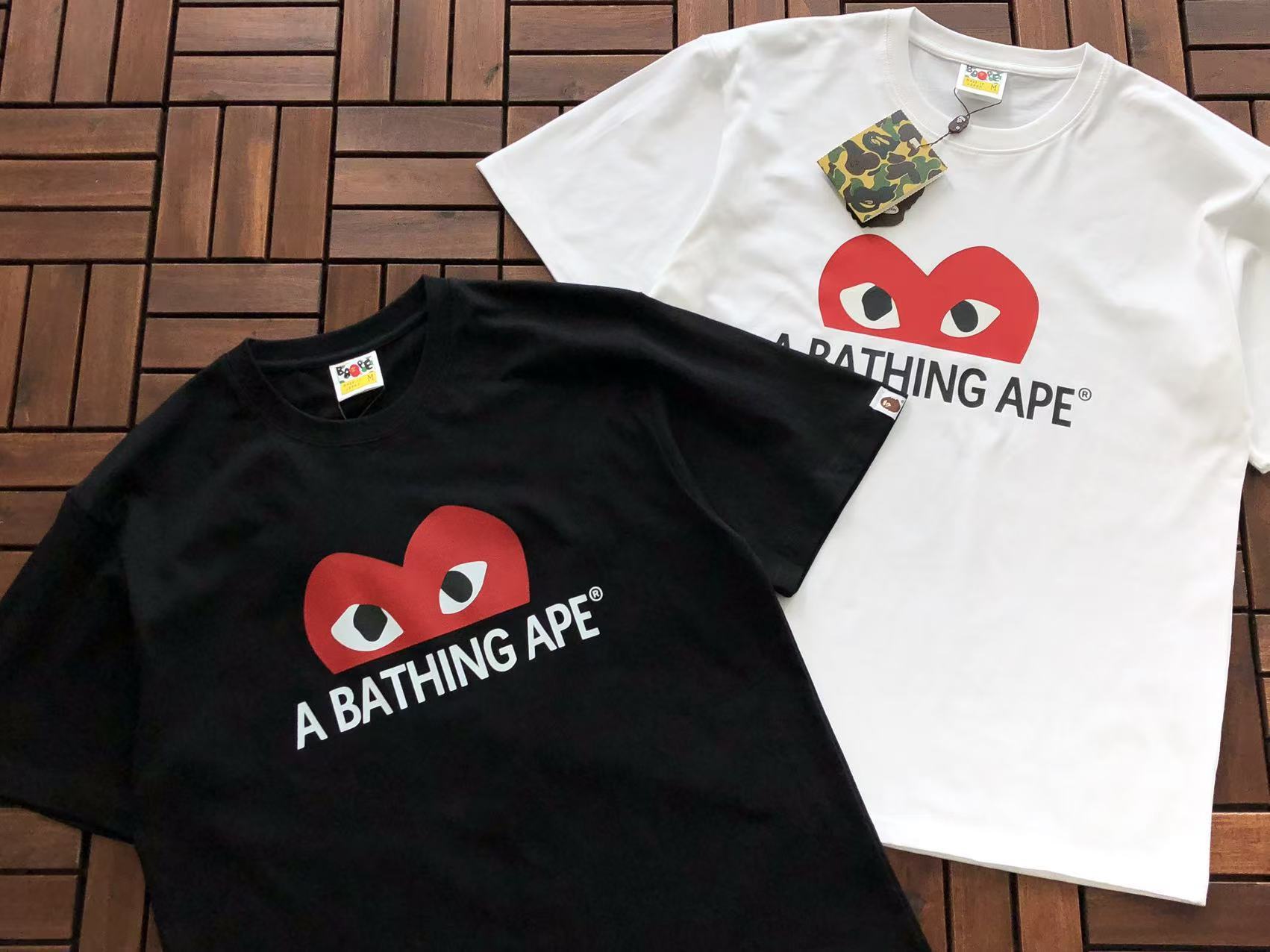 T-Shirt Comme des Garçons X Bape