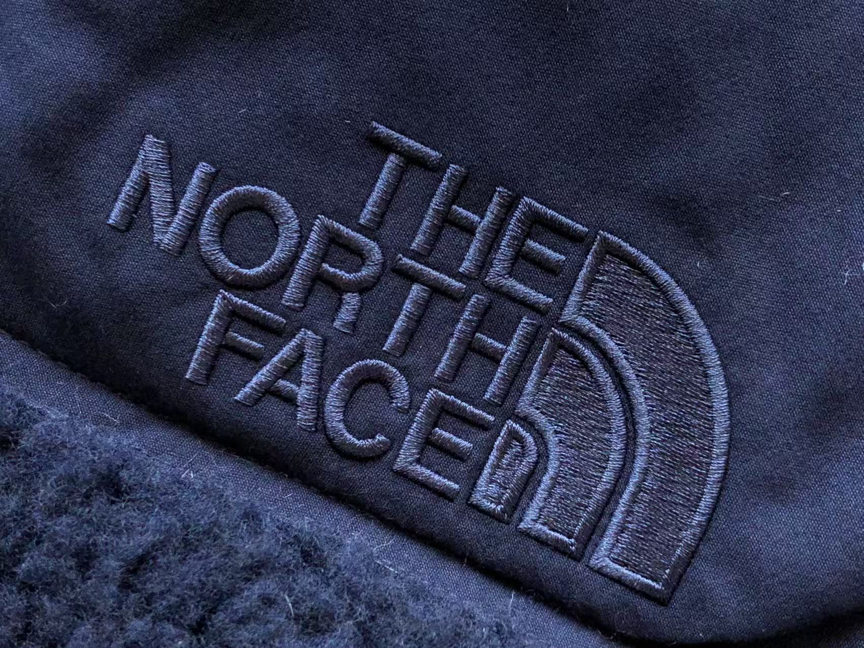 The North Face Nuptse Sherpa Winter Jacket Dark Blue