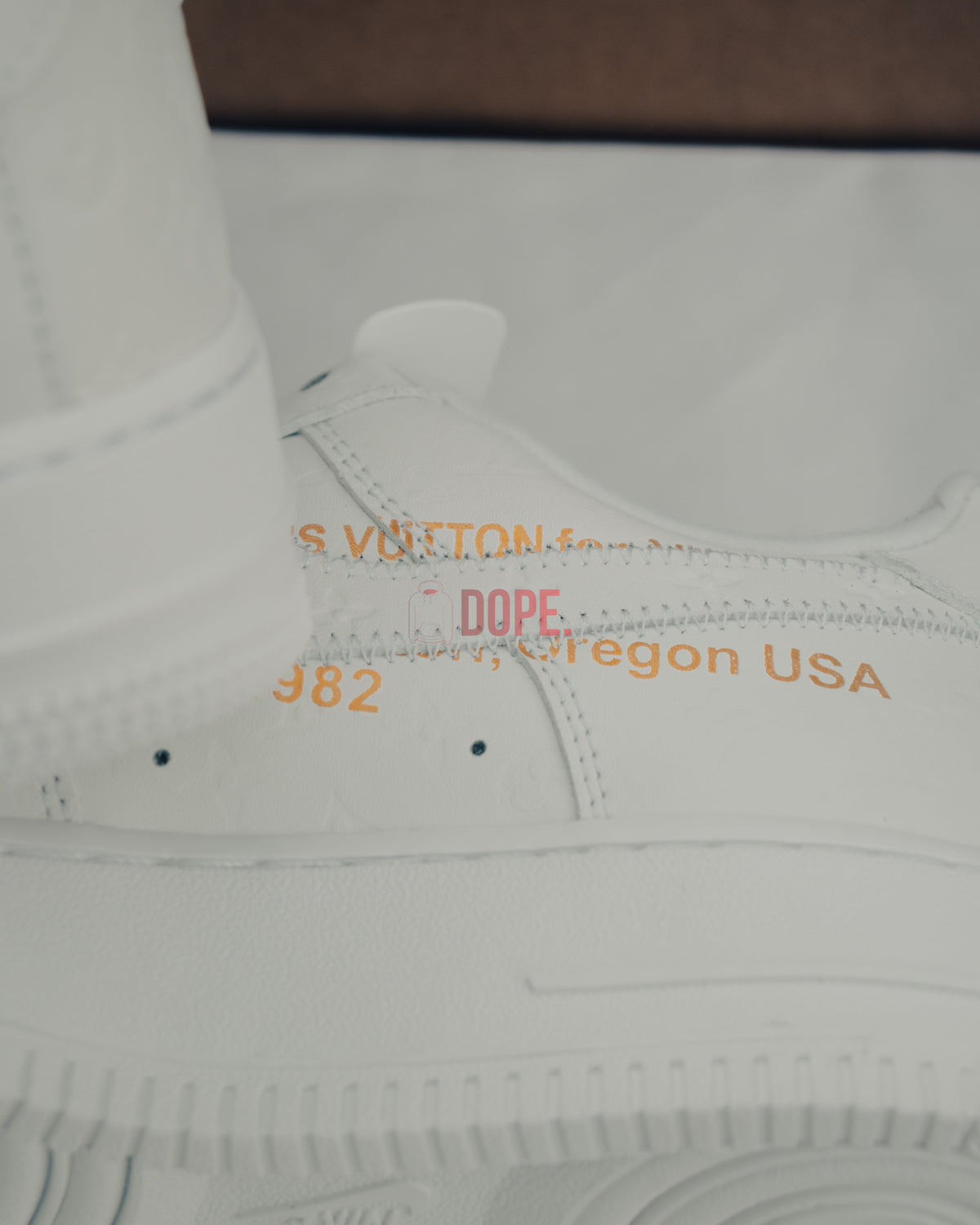 Louis Vuitton Nike Air Force 1 By Virgil Abloh White