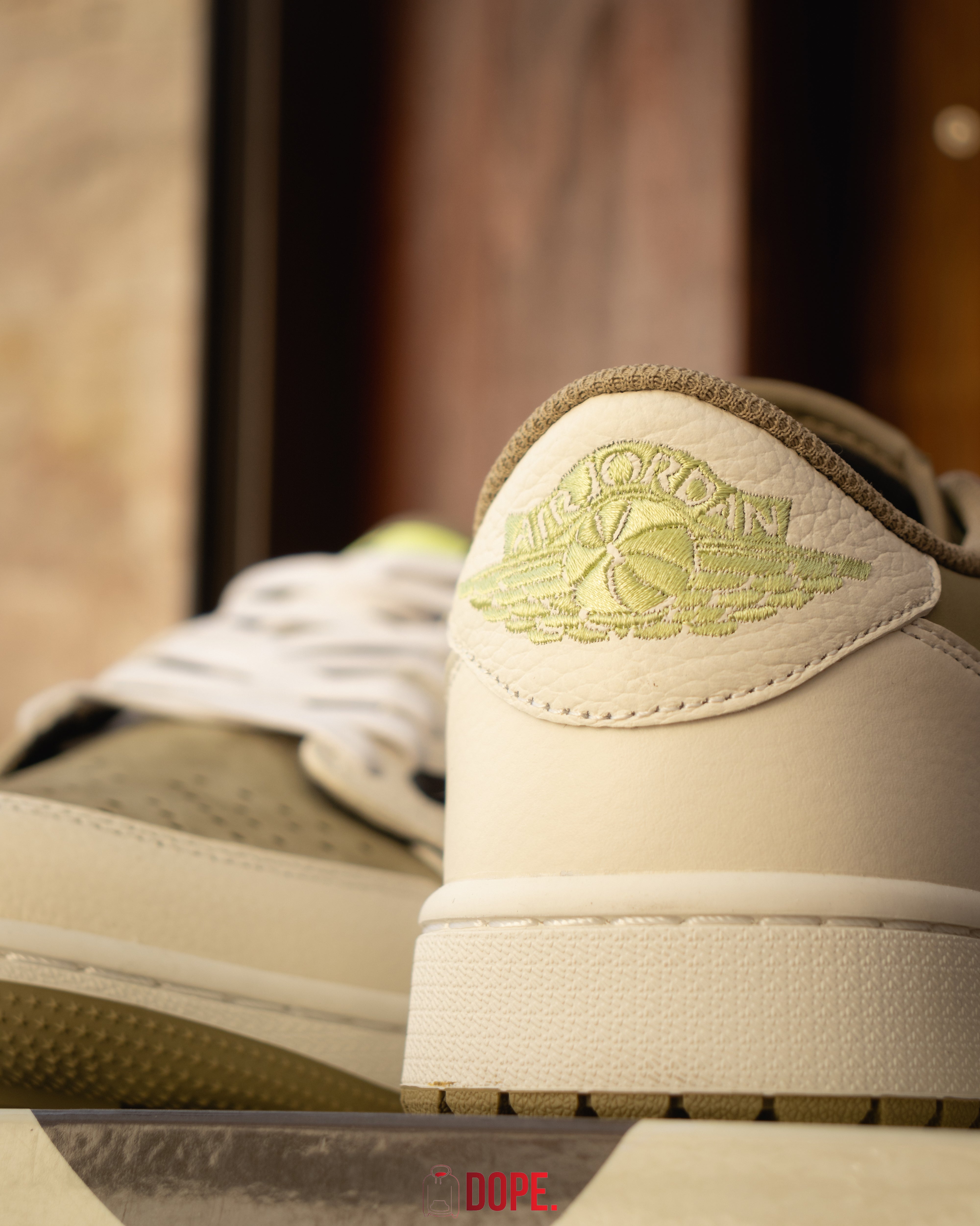 Jordan 1 Retro Low Golf Travis Scott Neutral Olive