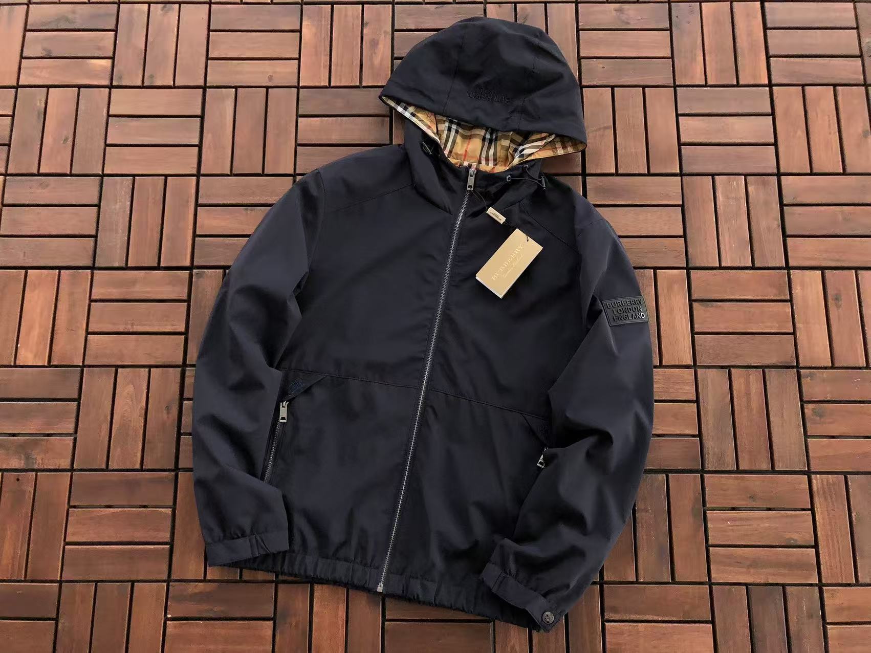 Burberry Hoodie Zipper