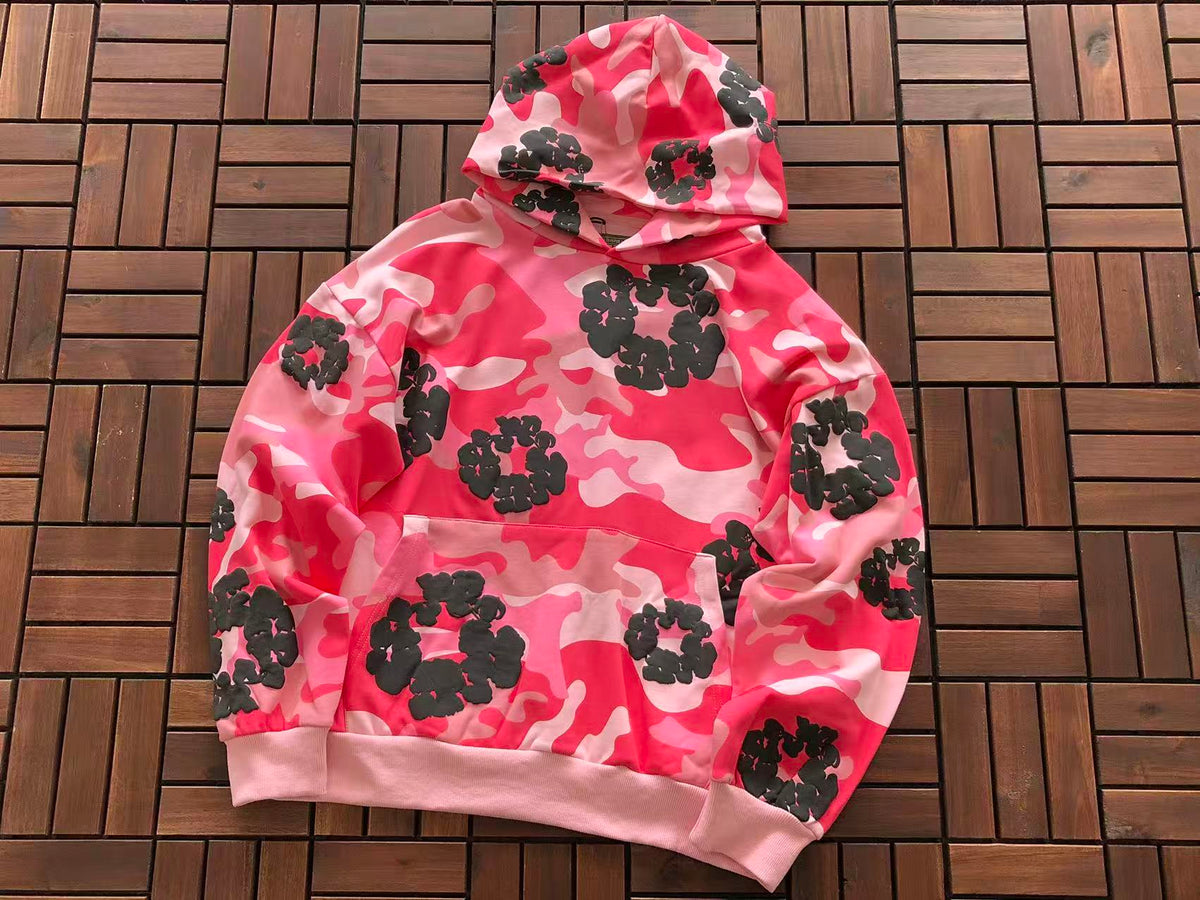 Camo Tears Tracksuit Rose