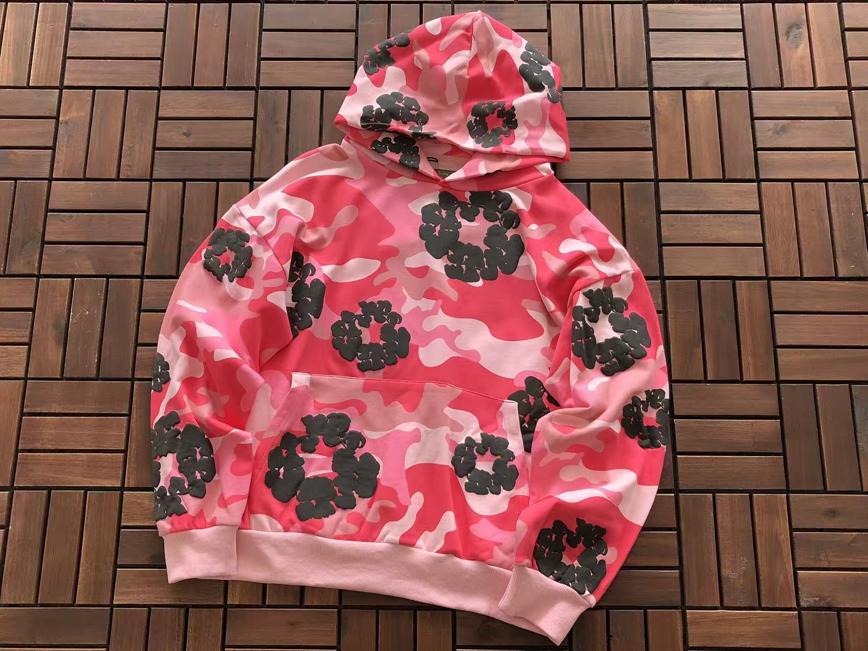 Camo Tears Tracksuit Rose