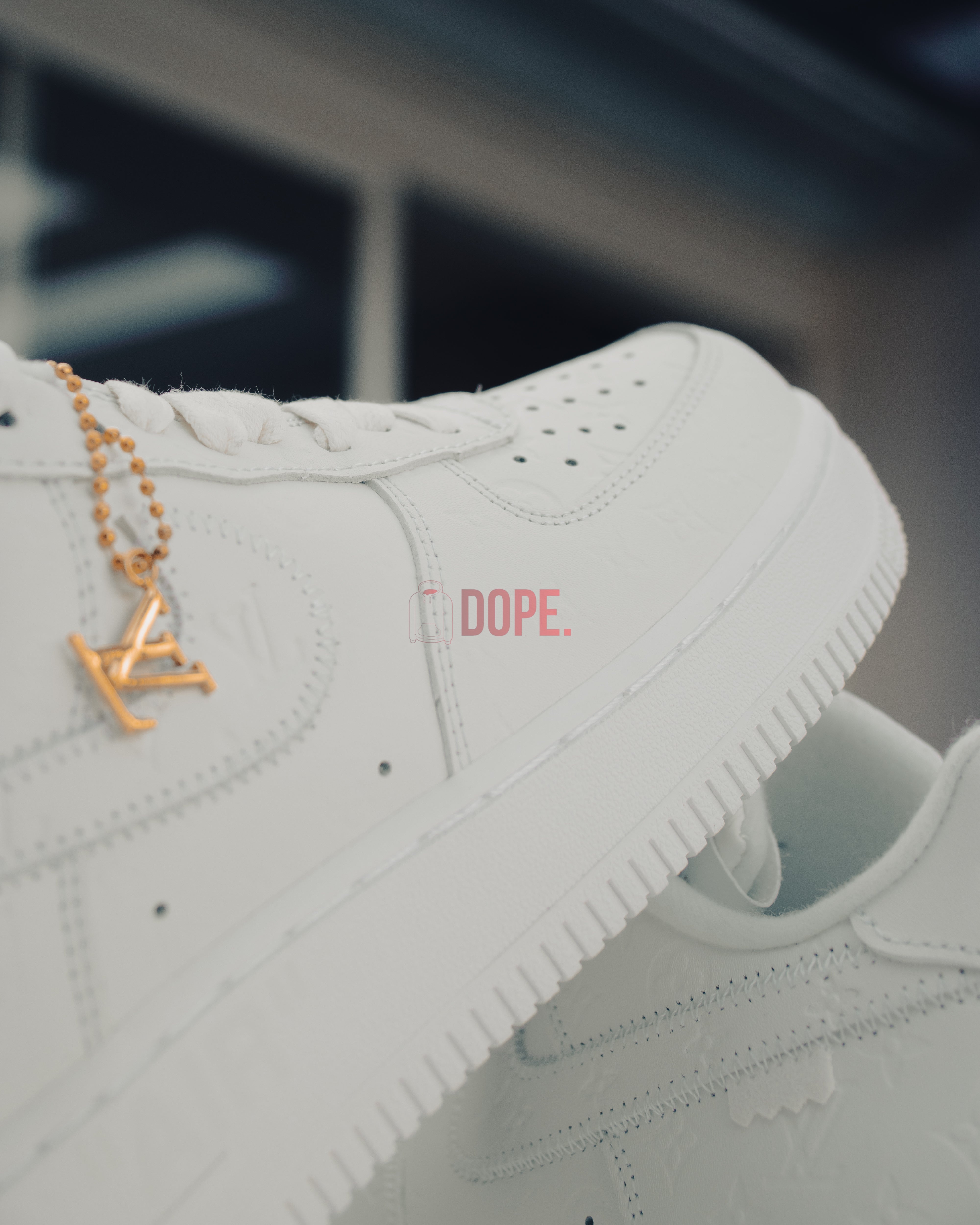 Louis Vuitton Nike Air Force 1 By Virgil Abloh White