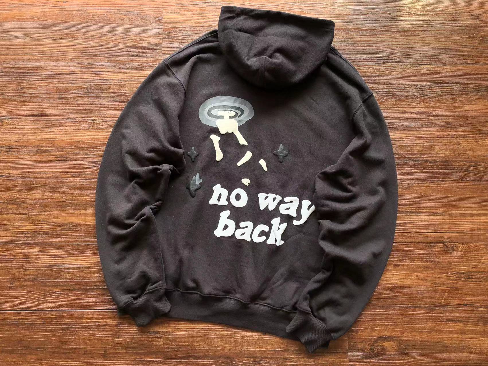 Broken Planet Hoodie "trapped in time"