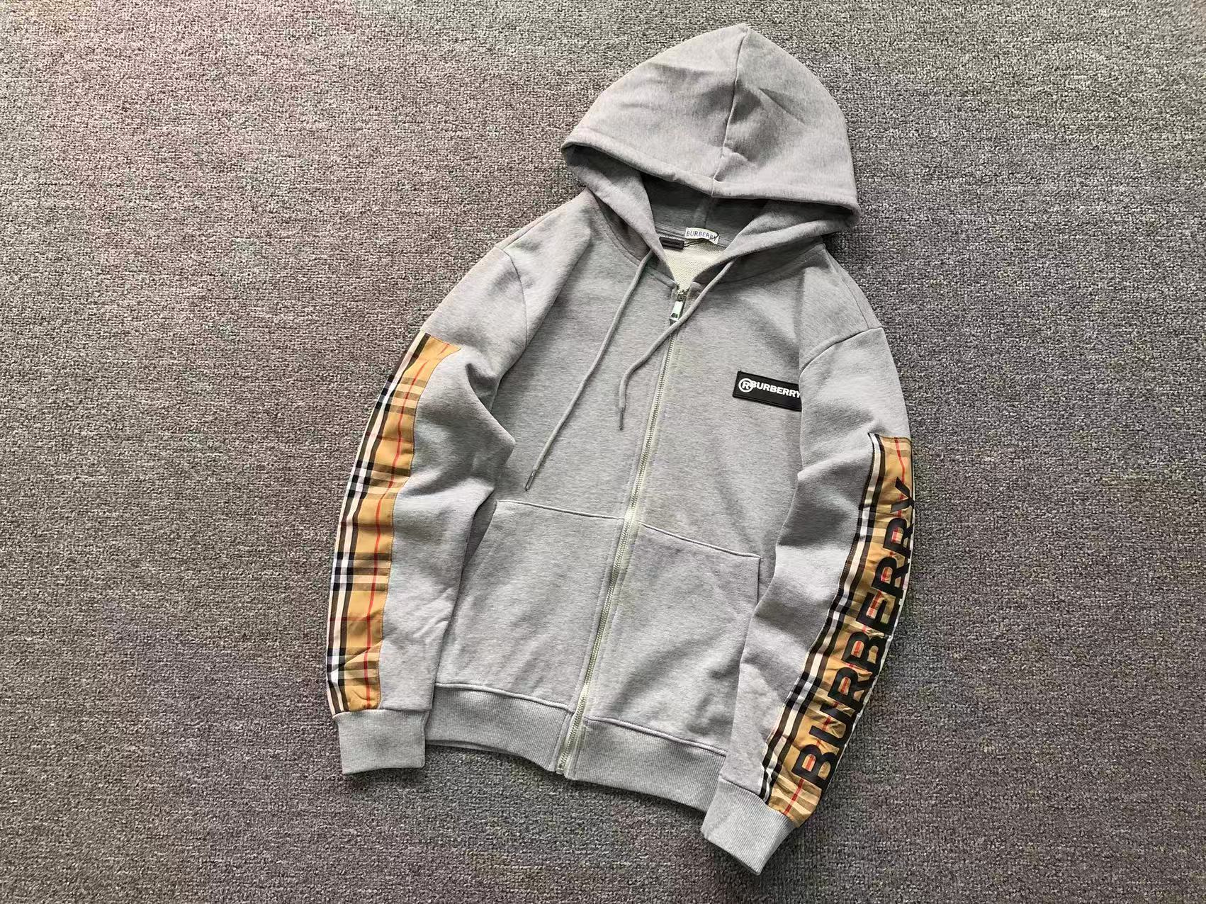 Burberry Hoodie Zipper