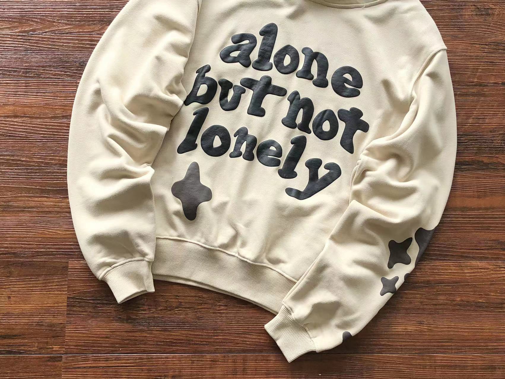 Broken Planet Hoodie "alone but not lonely"