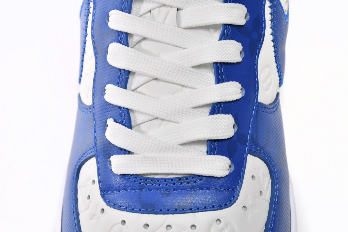 Louis Vuitton Nike Air Force 1 By Virgil Abloh White Royal