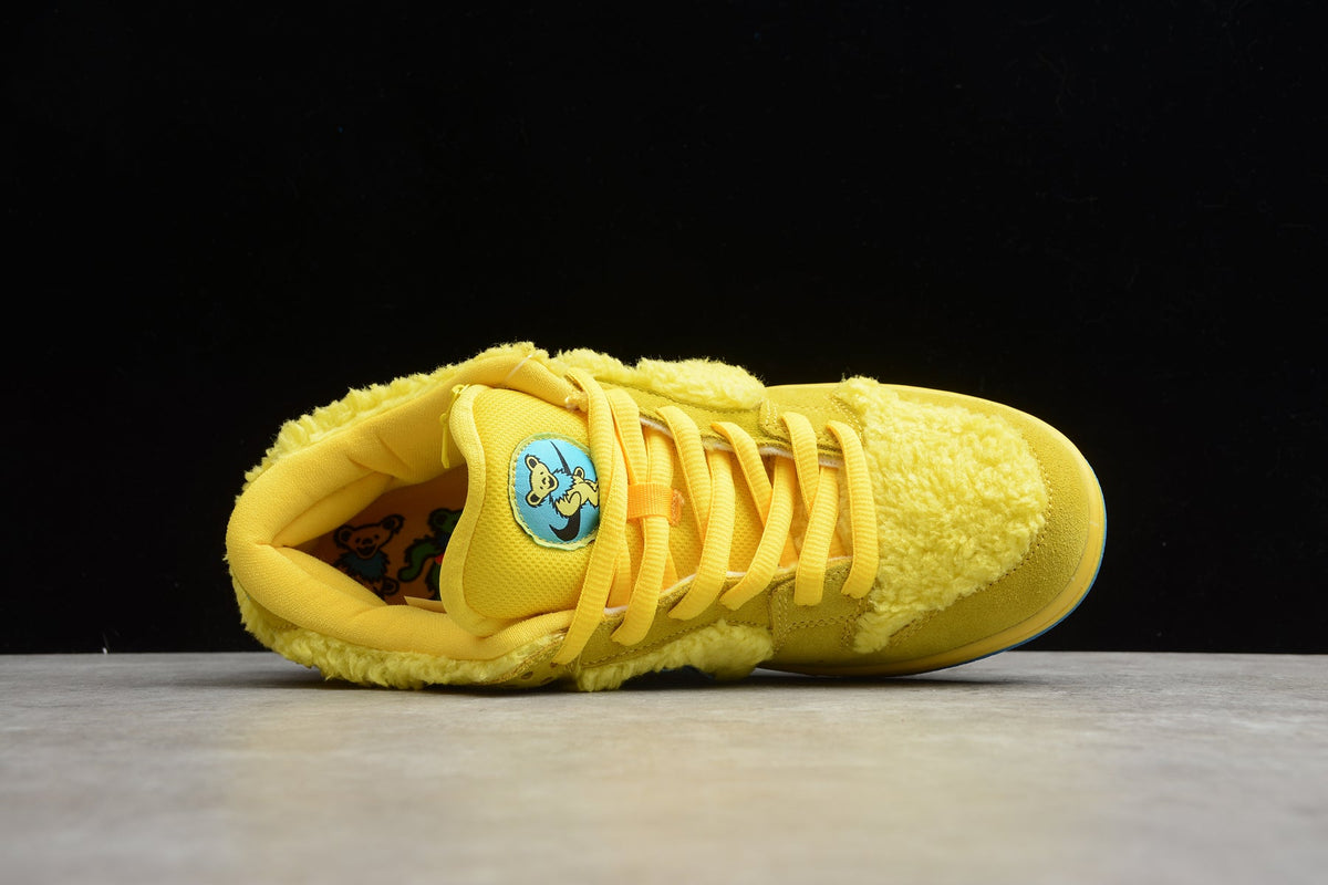 Nike Dunk SB Grateful Dead Bears Opti Yellow