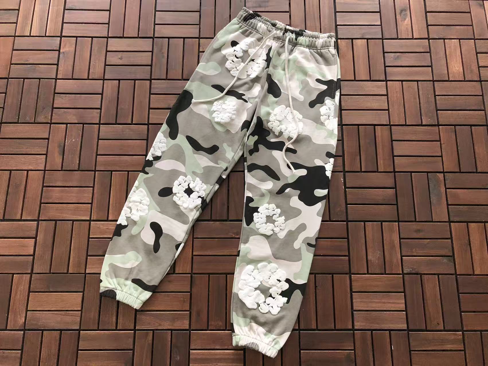 Camo Tears Tracksuit White