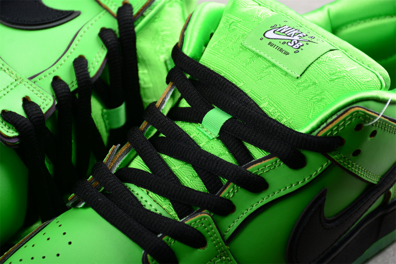 Nike Dunk SB The Powerpuff Girls Buttercup