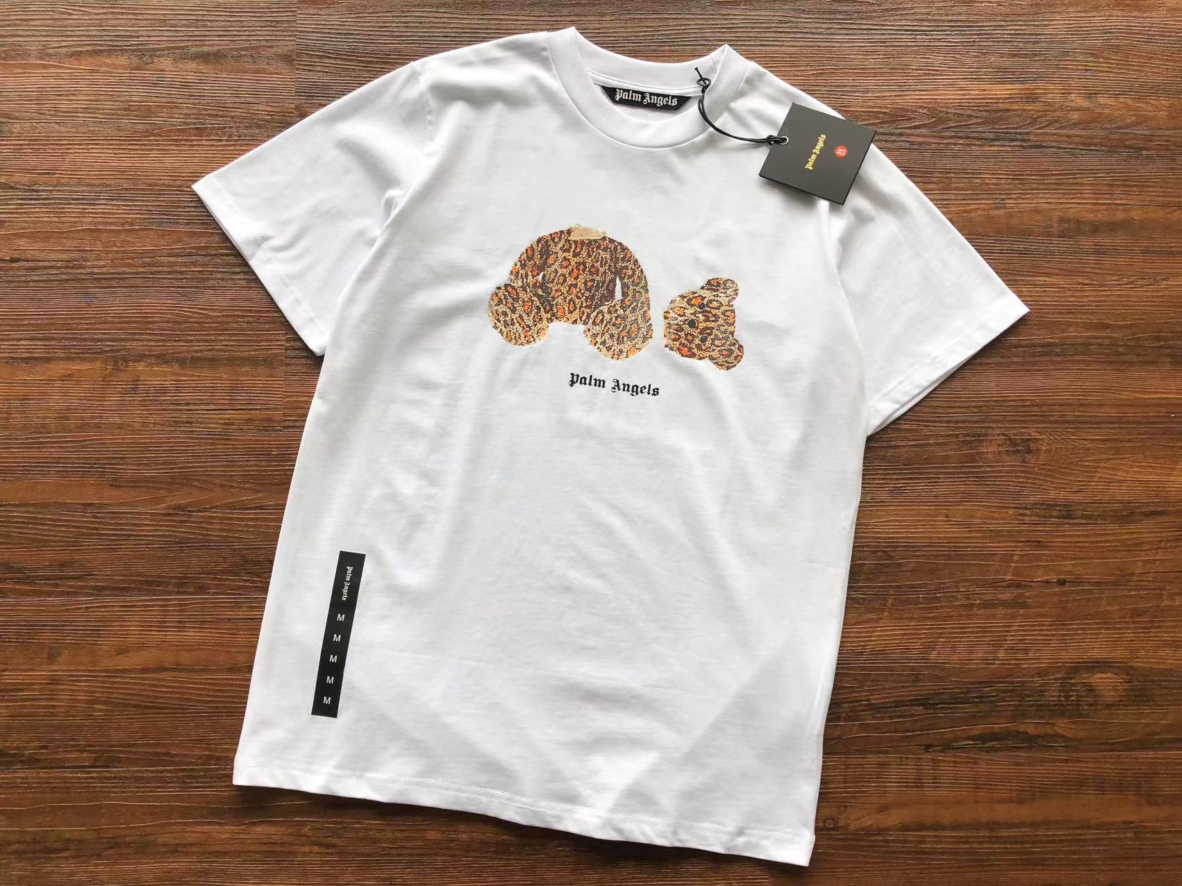T-Shirt Palm Angels Leopard Bear