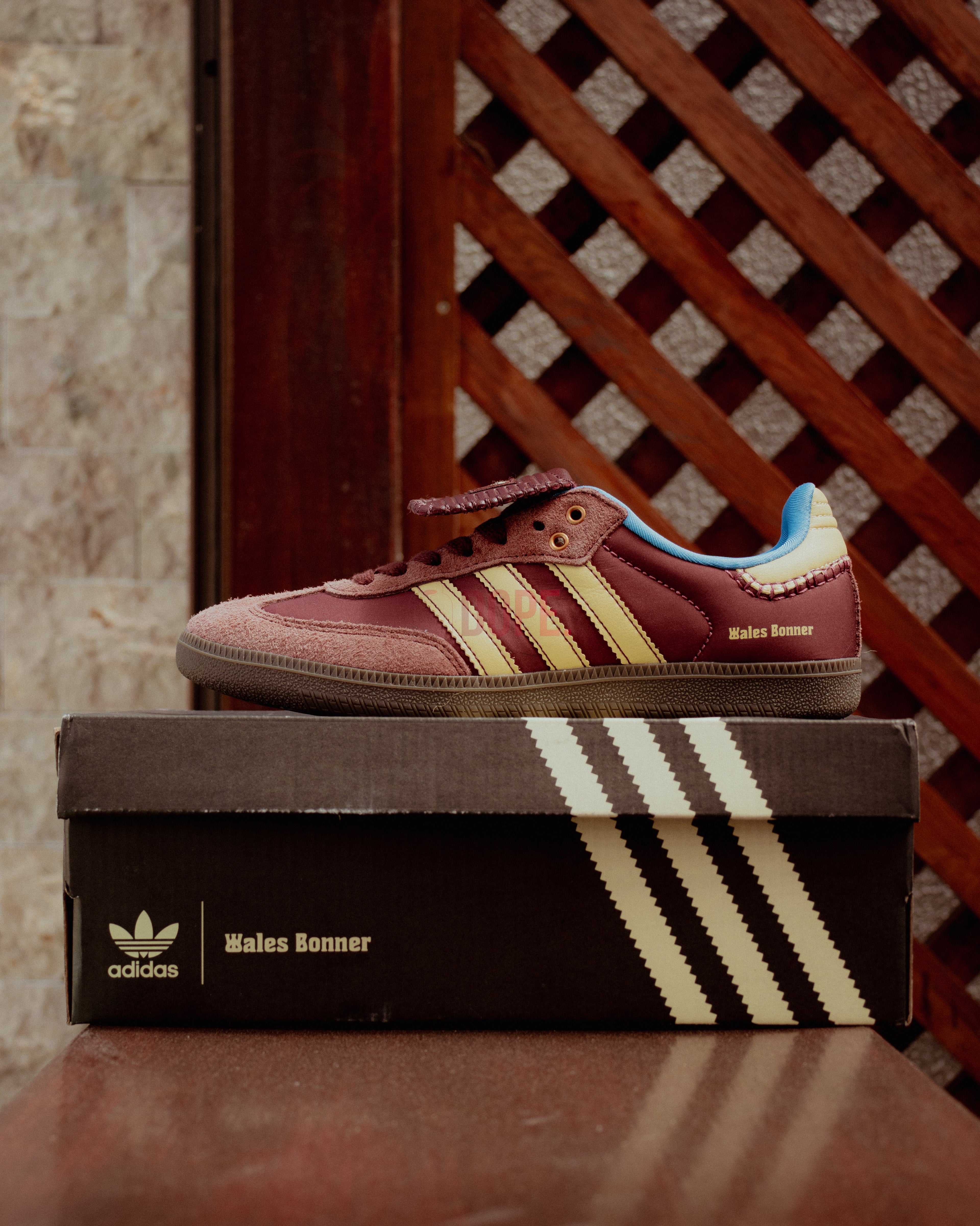 Adidas Samba Nylon Wales Bonner Fox Brown