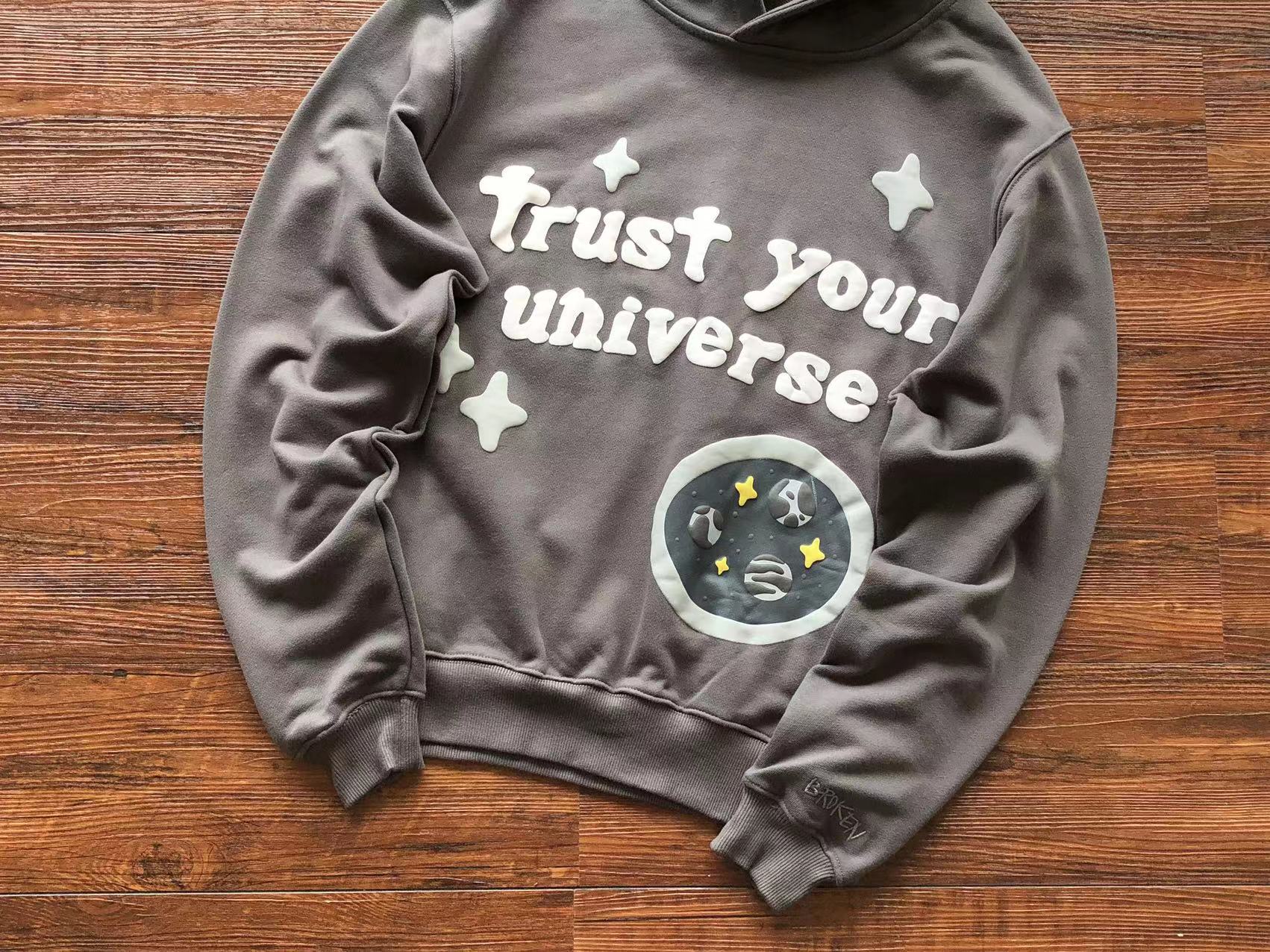 Broken Planet Hoodie "trust your universe"