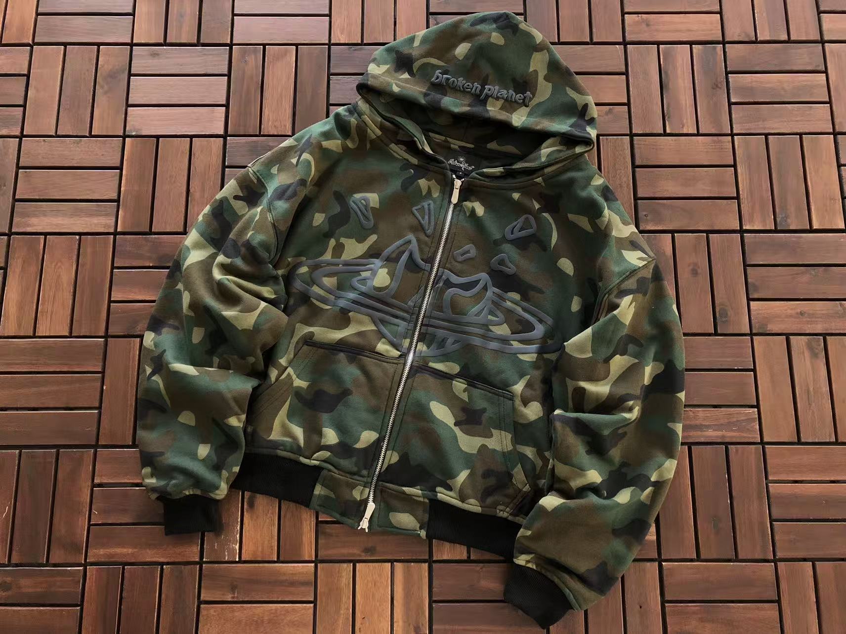 Broken Planet Hoodie Zip Up