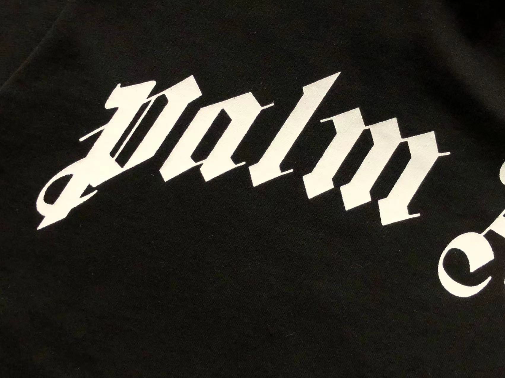 T-Shirt Palm Angels White Shark