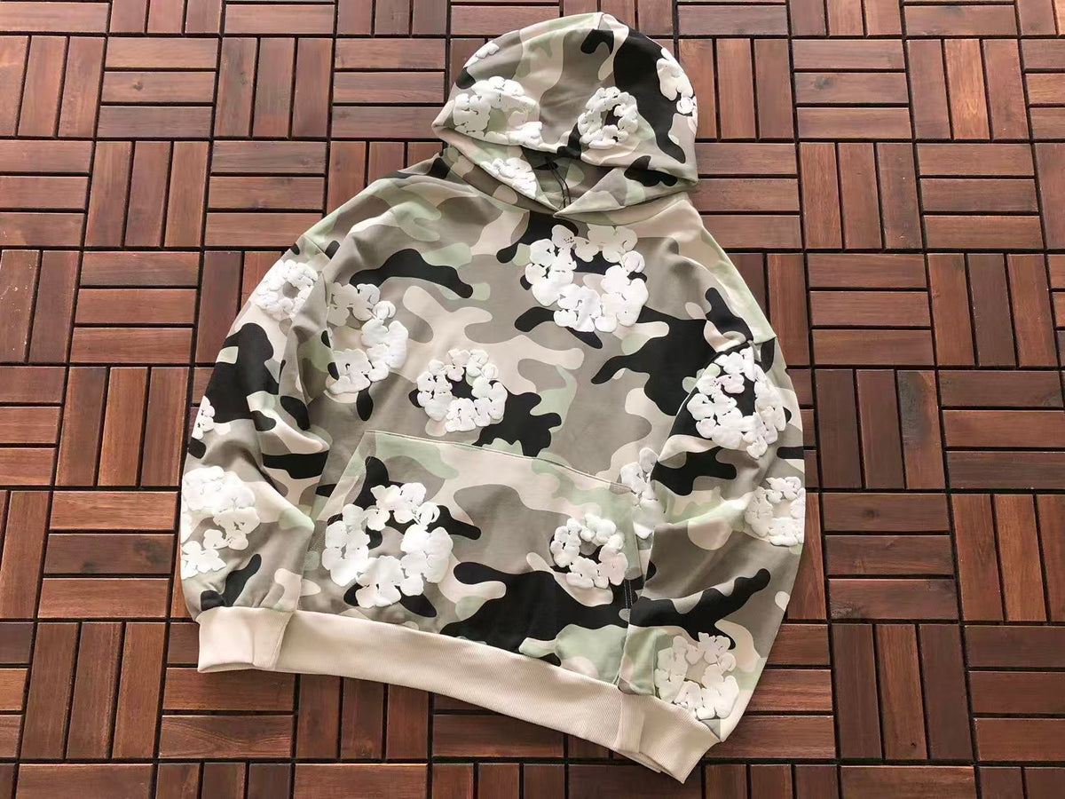 Camo Tears Tracksuit White