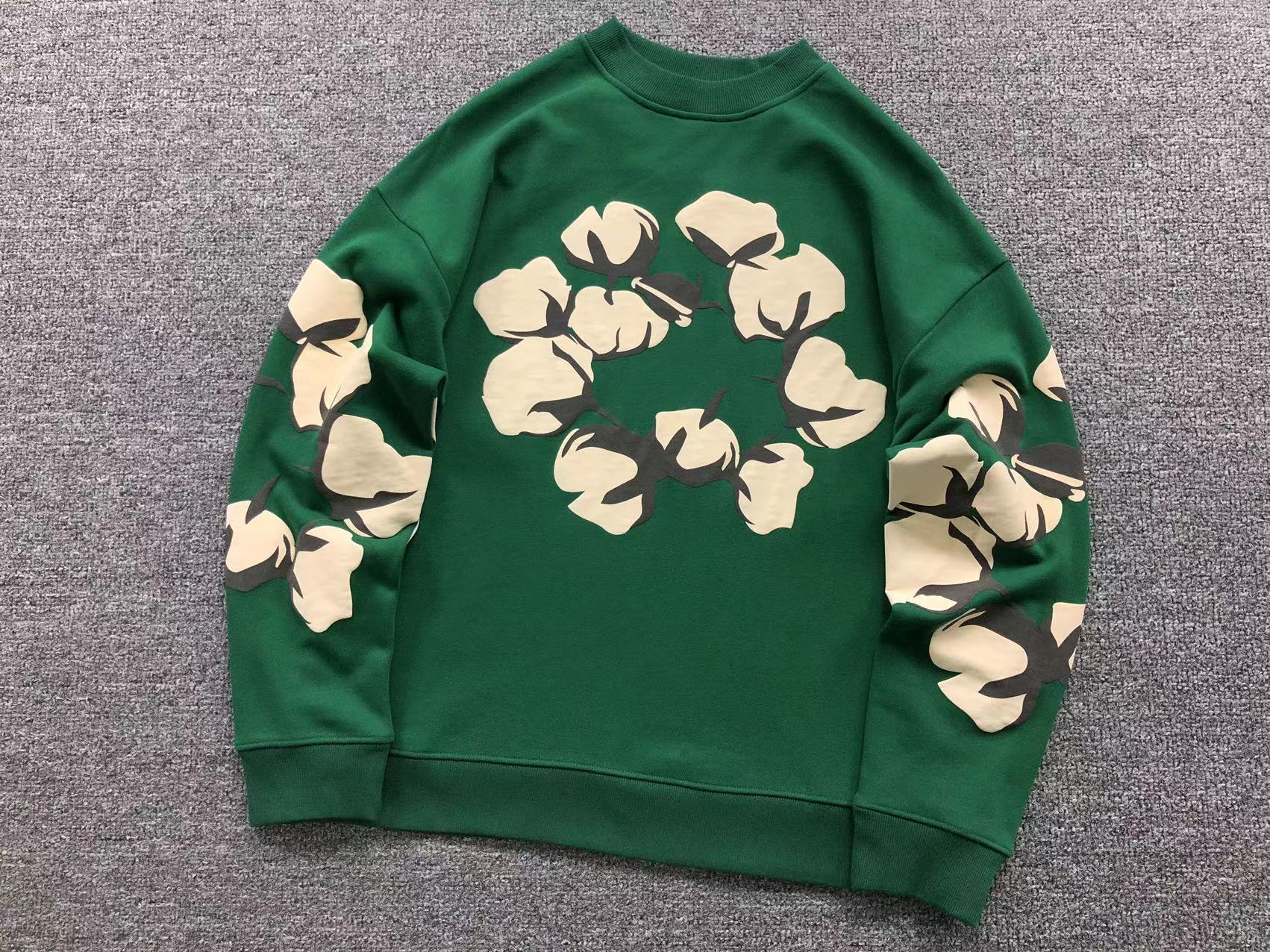 Denim Tears Sweat "Another Country" Verde