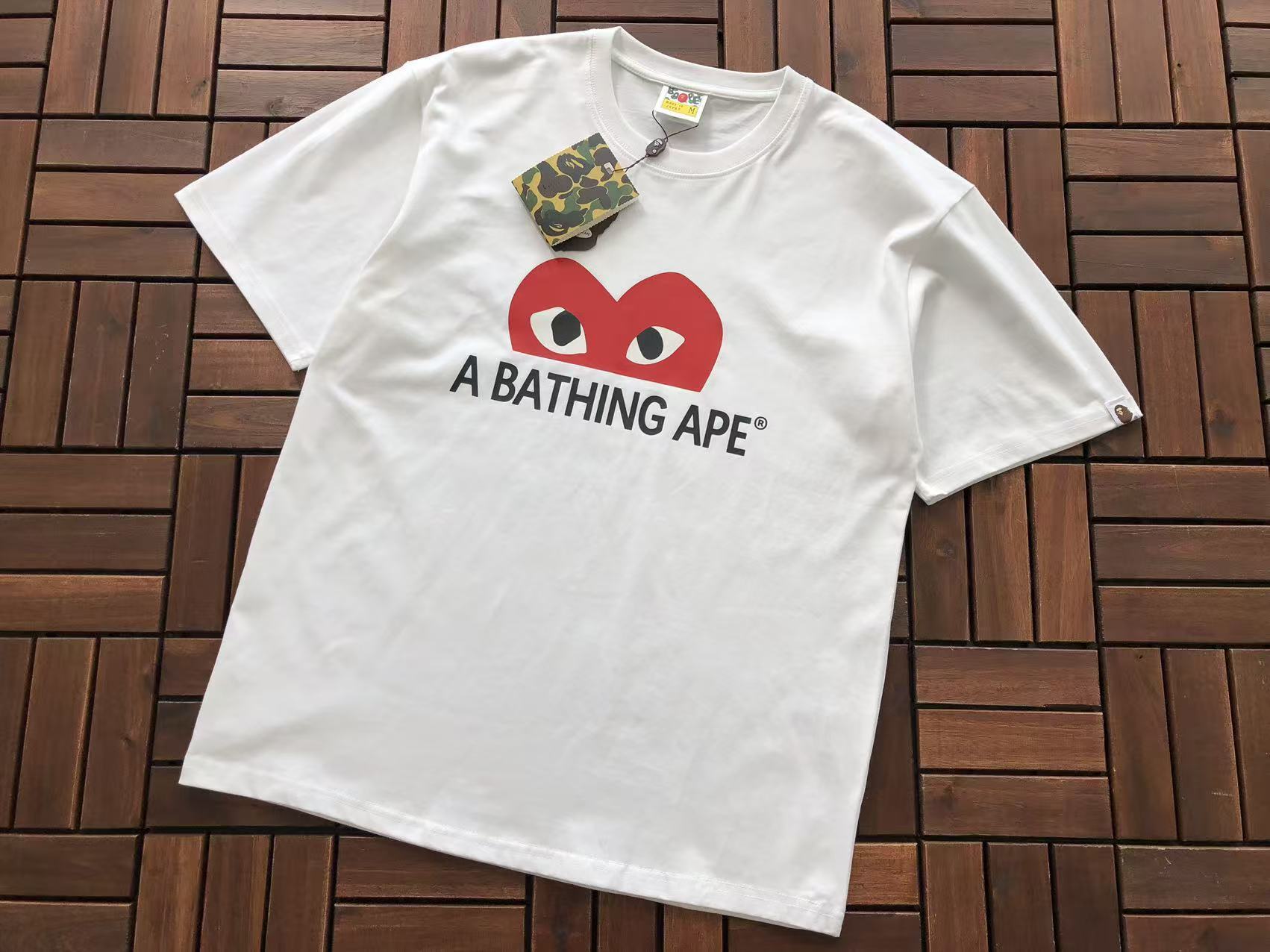 T-Shirt Comme des Garçons X Bape