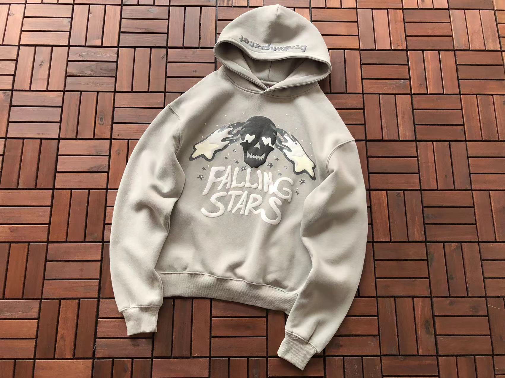 Broken Planet Hoodie "falling stars"
