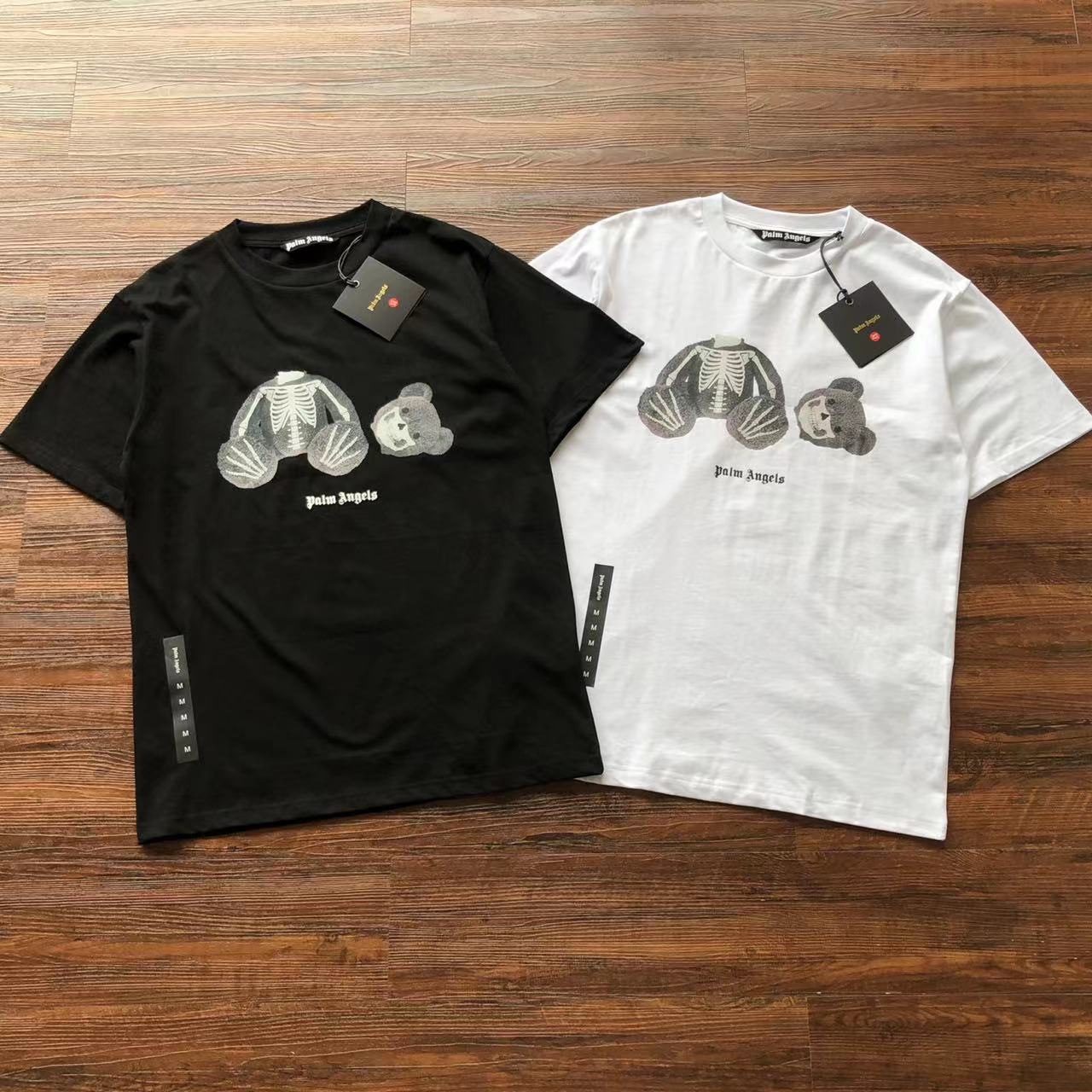 T-Shirt Palm Angels Skeleton Bear