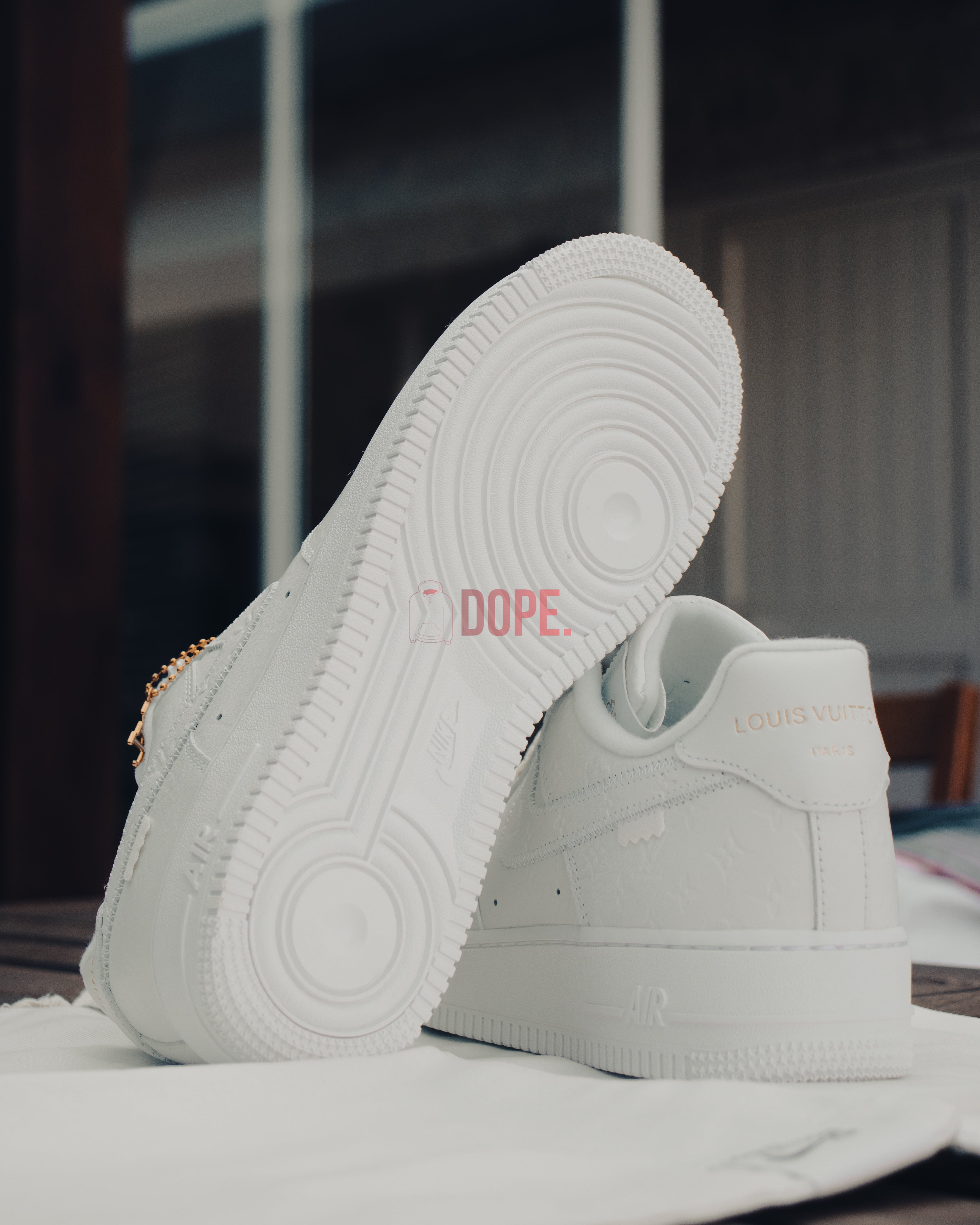 Louis Vuitton Nike Air Force 1 By Virgil Abloh White