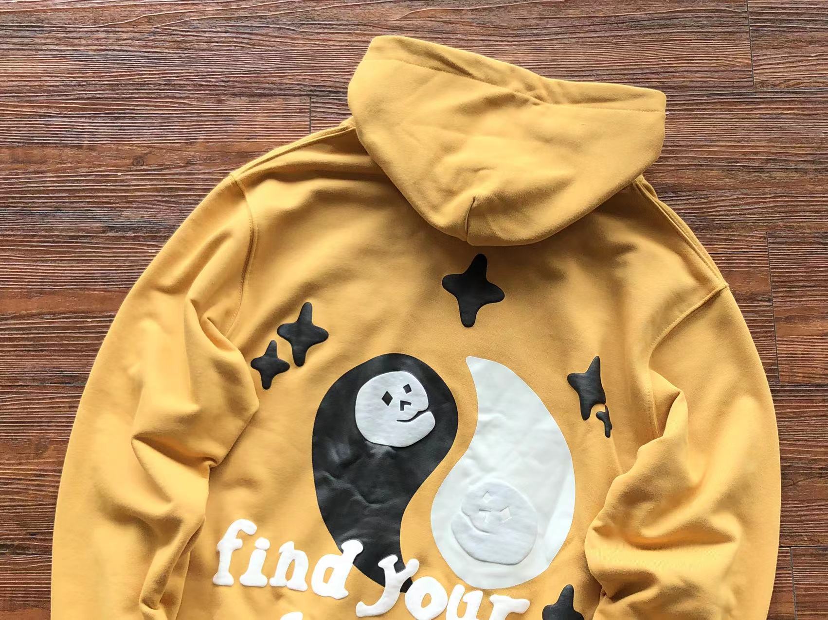 Broken Planet Hoodie Amarelo