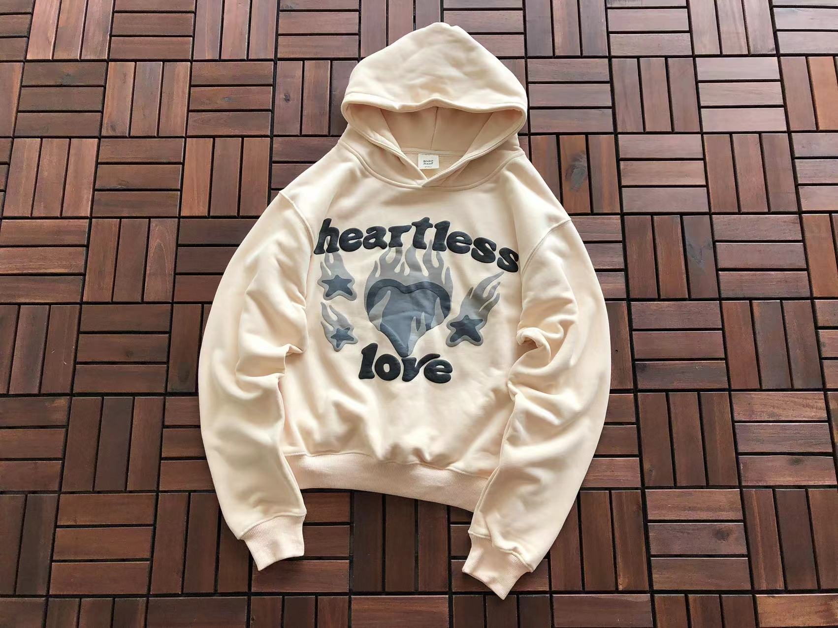 Broken Planet Hoodie "heartless love"