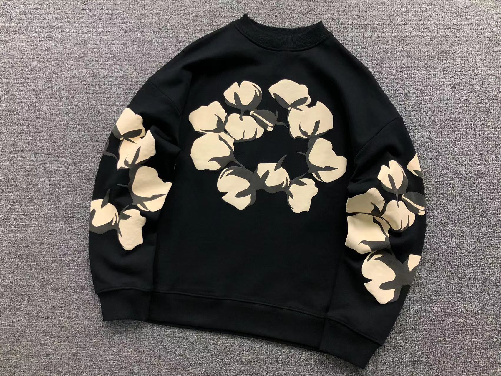 Denim Tears Sweat "Another Country" Preto