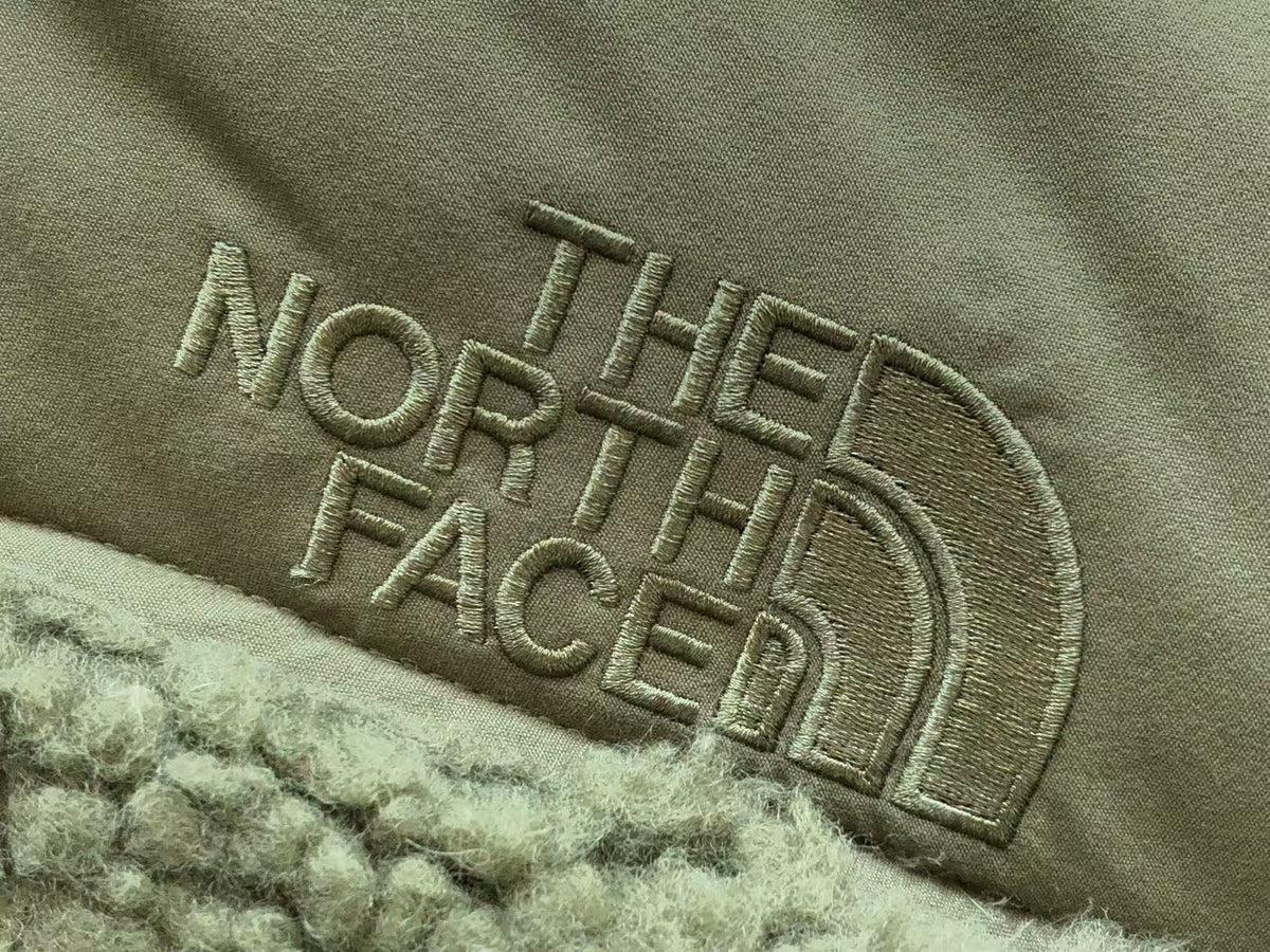 The North Face Nuptse Sherpa Winter Jacket Military Green