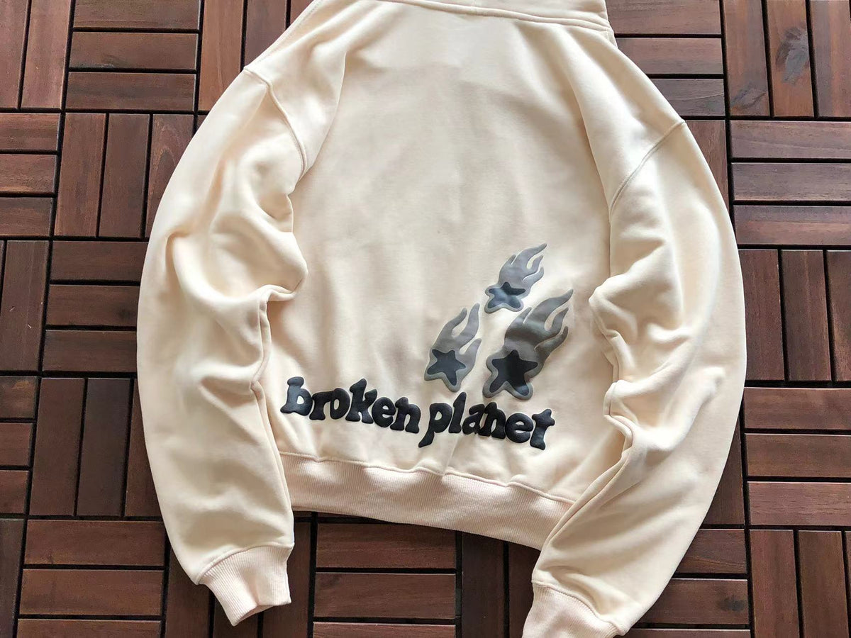 Broken Planet Hoodie "heartless love"