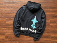 Broken Planet Hoodie "the madness never ends"
