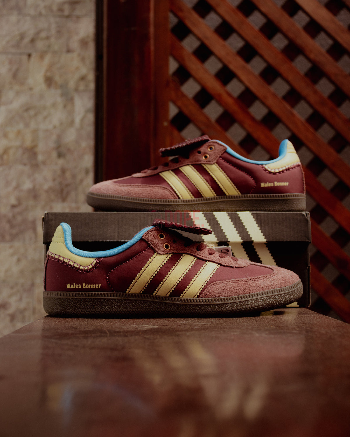 Adidas Samba Nylon Wales Bonner Fox Brown