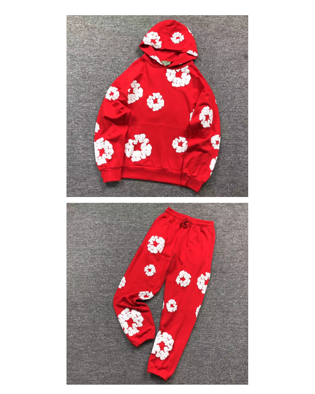 Denim Tears Red Tracksuit