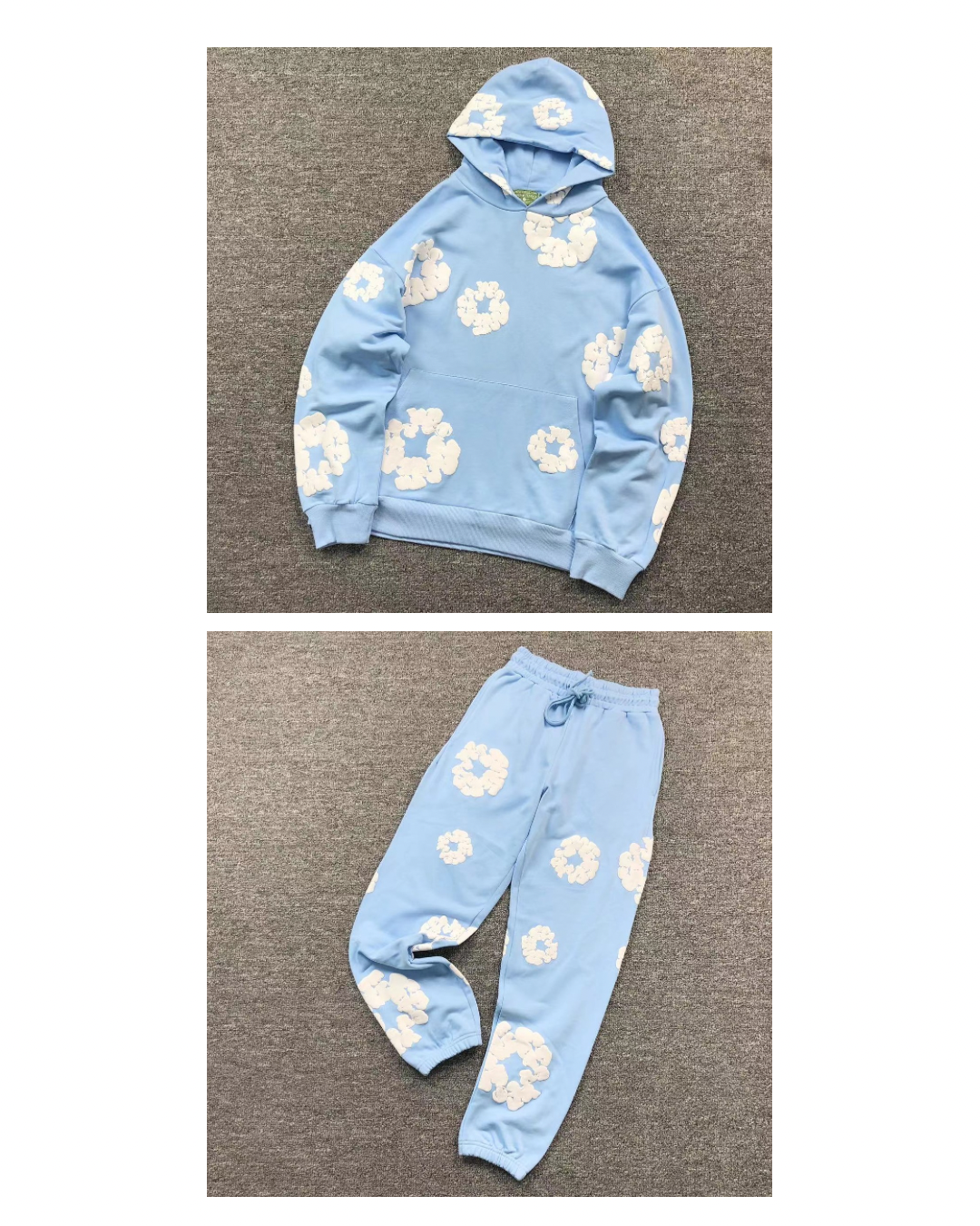 Denim Tears Baby Blue Tracksuit