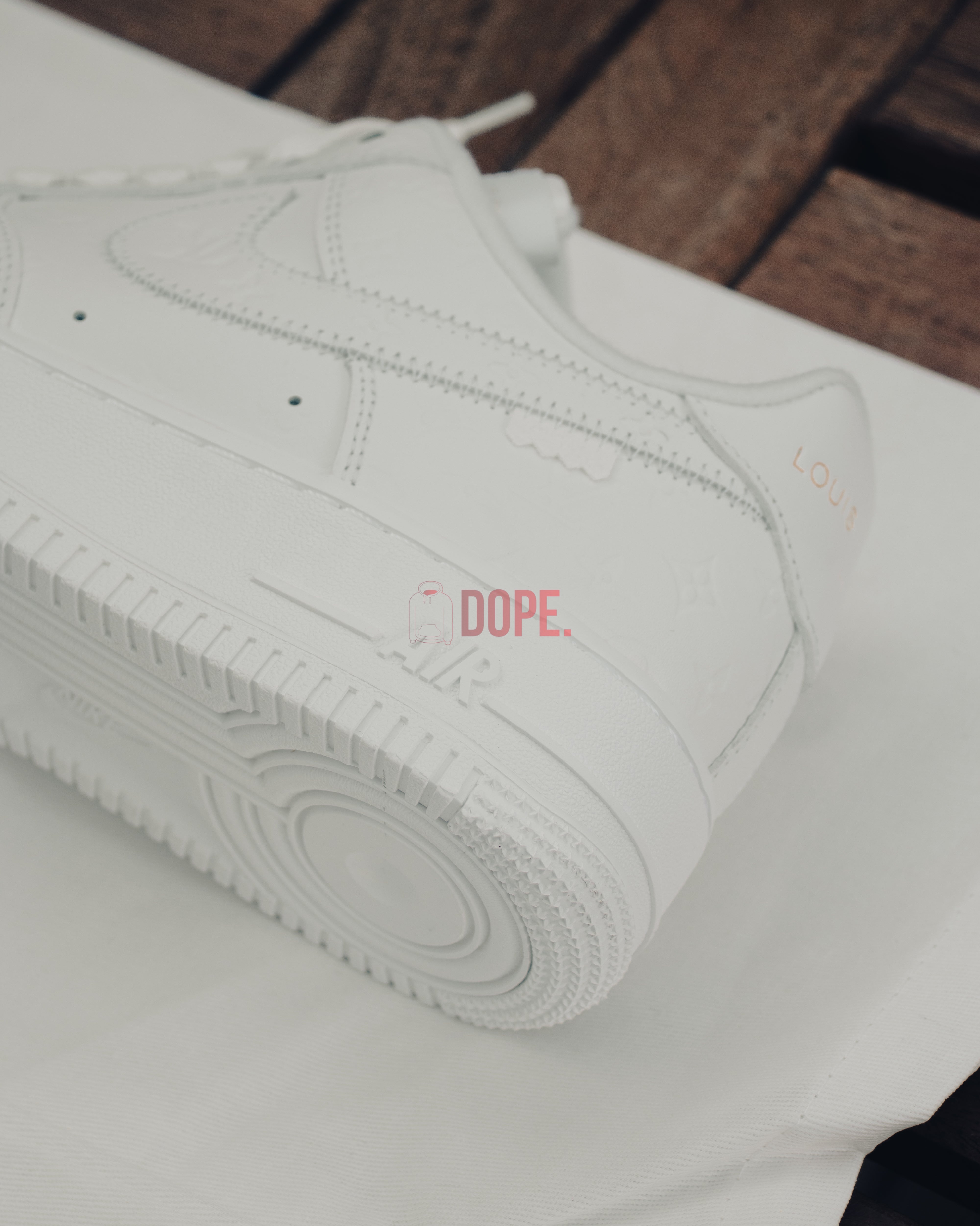 Louis Vuitton Nike Air Force 1 By Virgil Abloh White