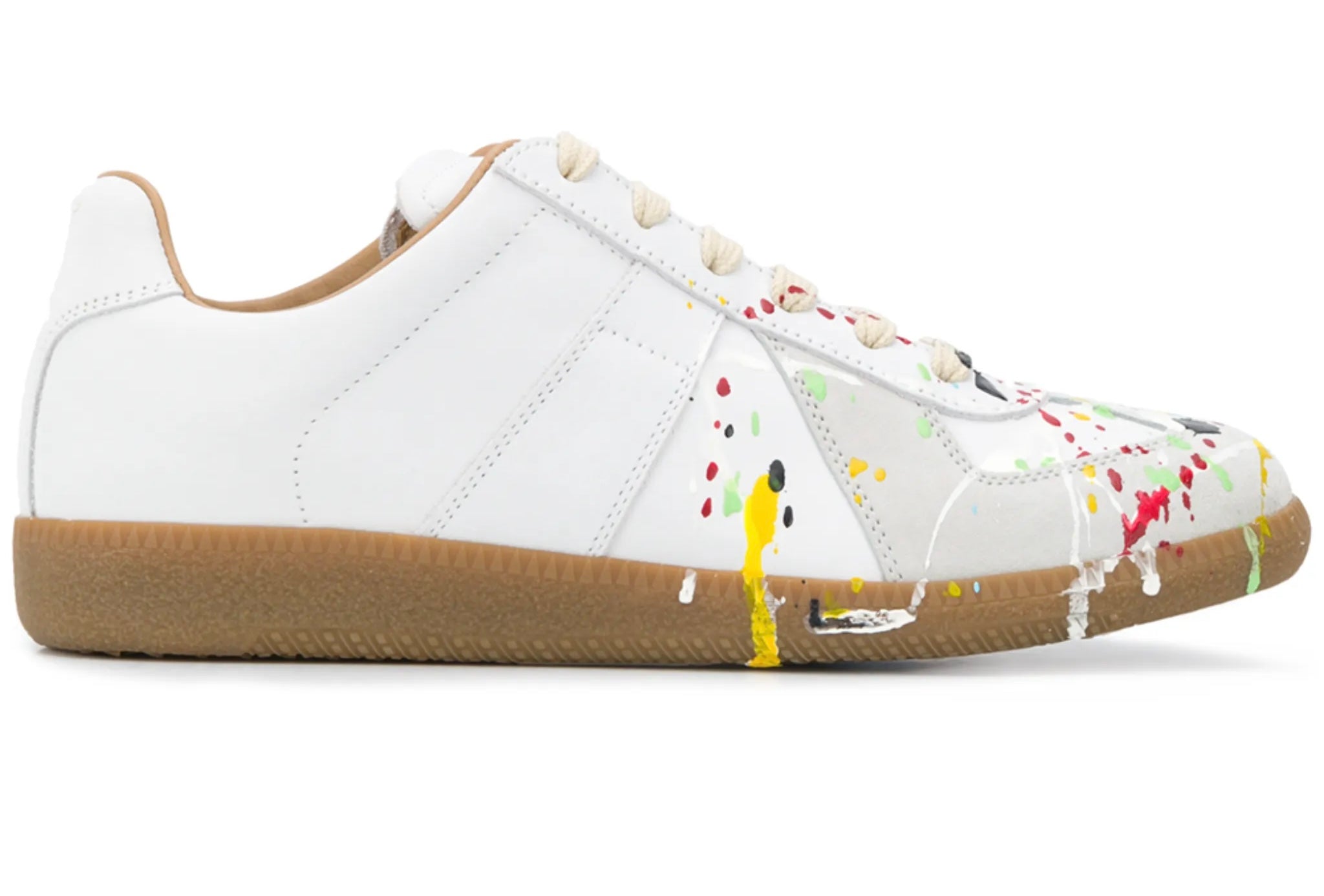 Maison Margiela Replica Paint-Splatter Sneakers