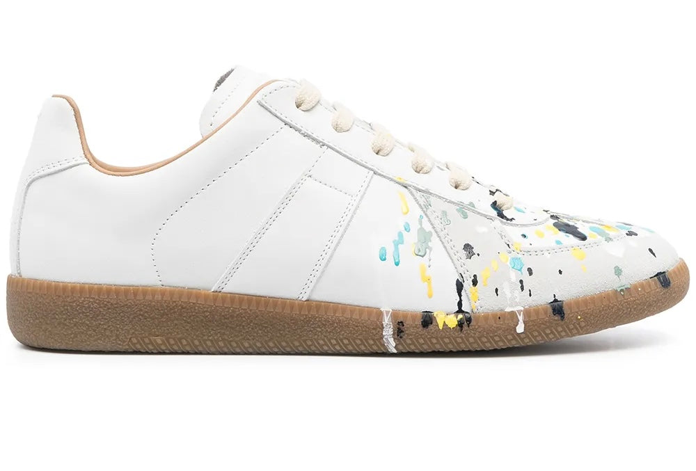 Maison Margiela Replica Paint-Splatter Sneakers