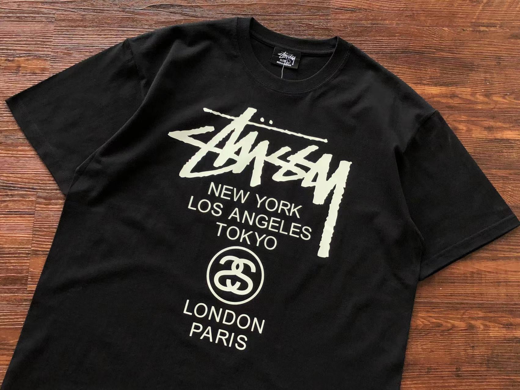 T-Shirt Stussy Word Tour