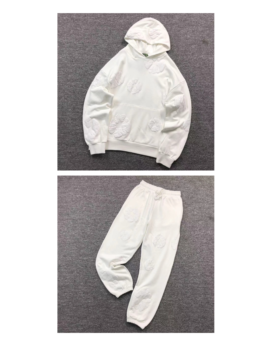 Denim Tears All White Tracksuit