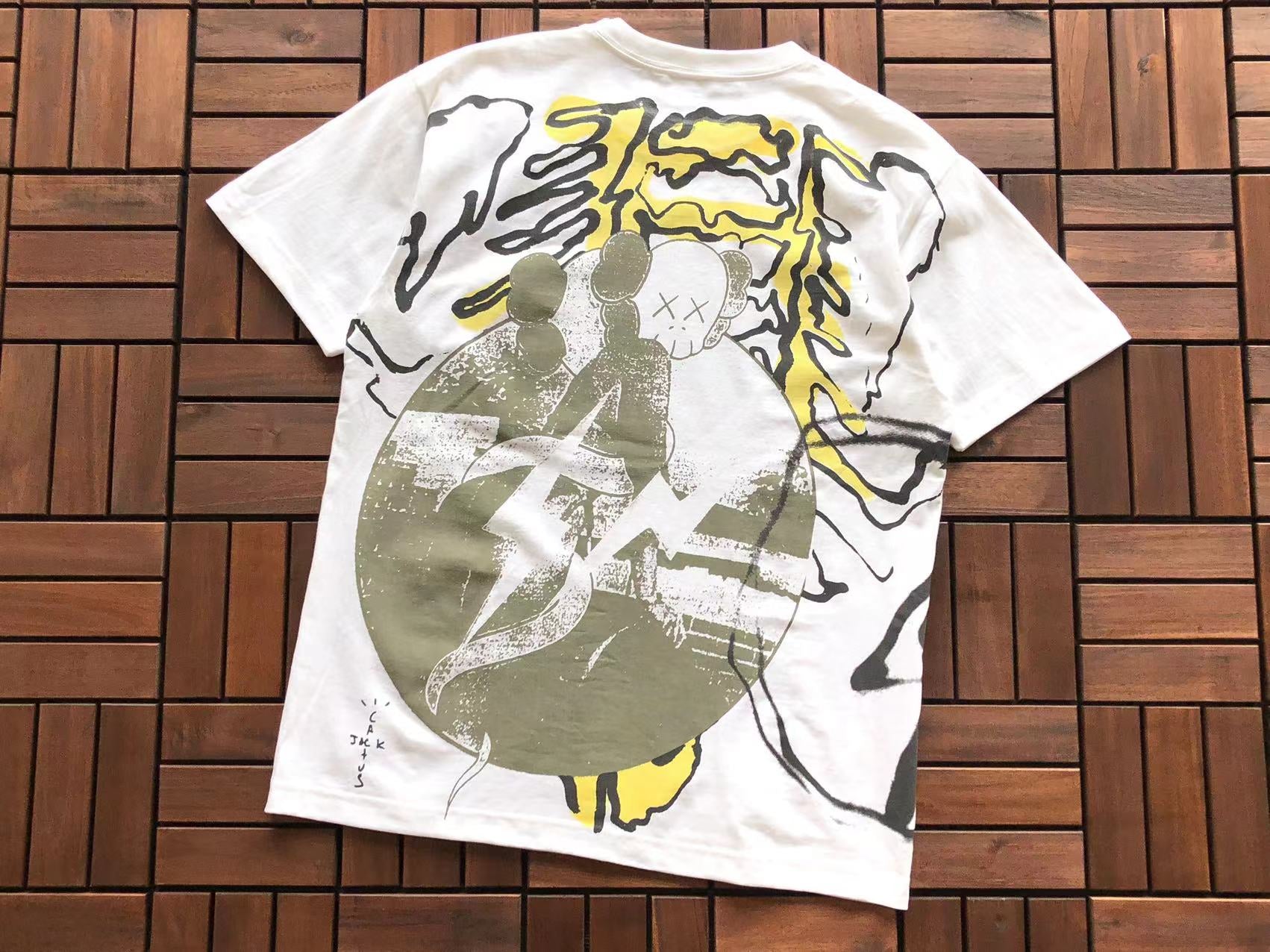 T-Shirt Cactus Jack X Kaws