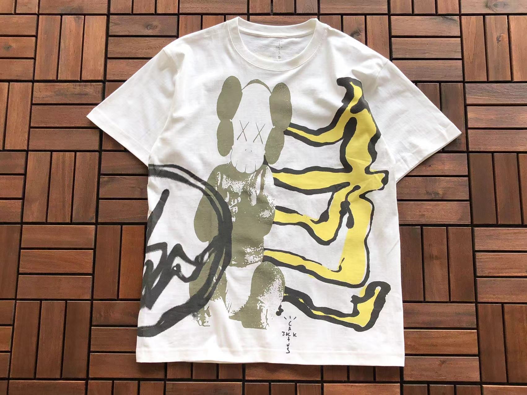 T-Shirt Cactus Jack X Kaws