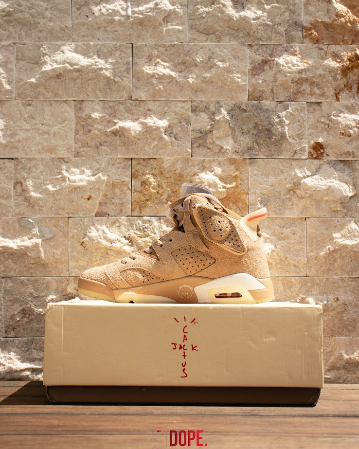 Jordan 6 Retro Travis Scott British Khaki