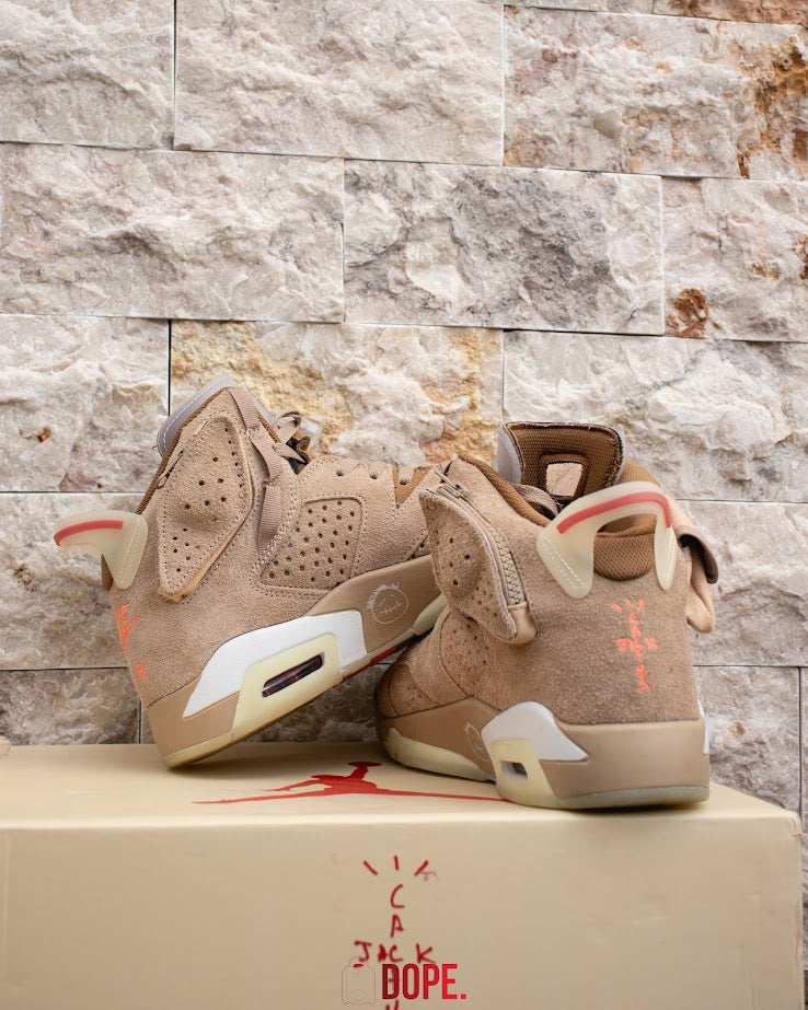 Jordan 6 Retro Travis Scott British Khaki